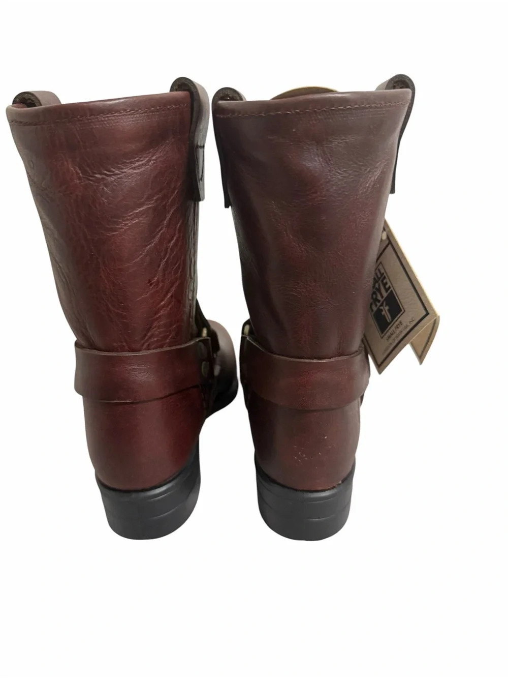 Frye NEW Youth Vintage Small Frye Pull On Harness Boots Size 12 #267096